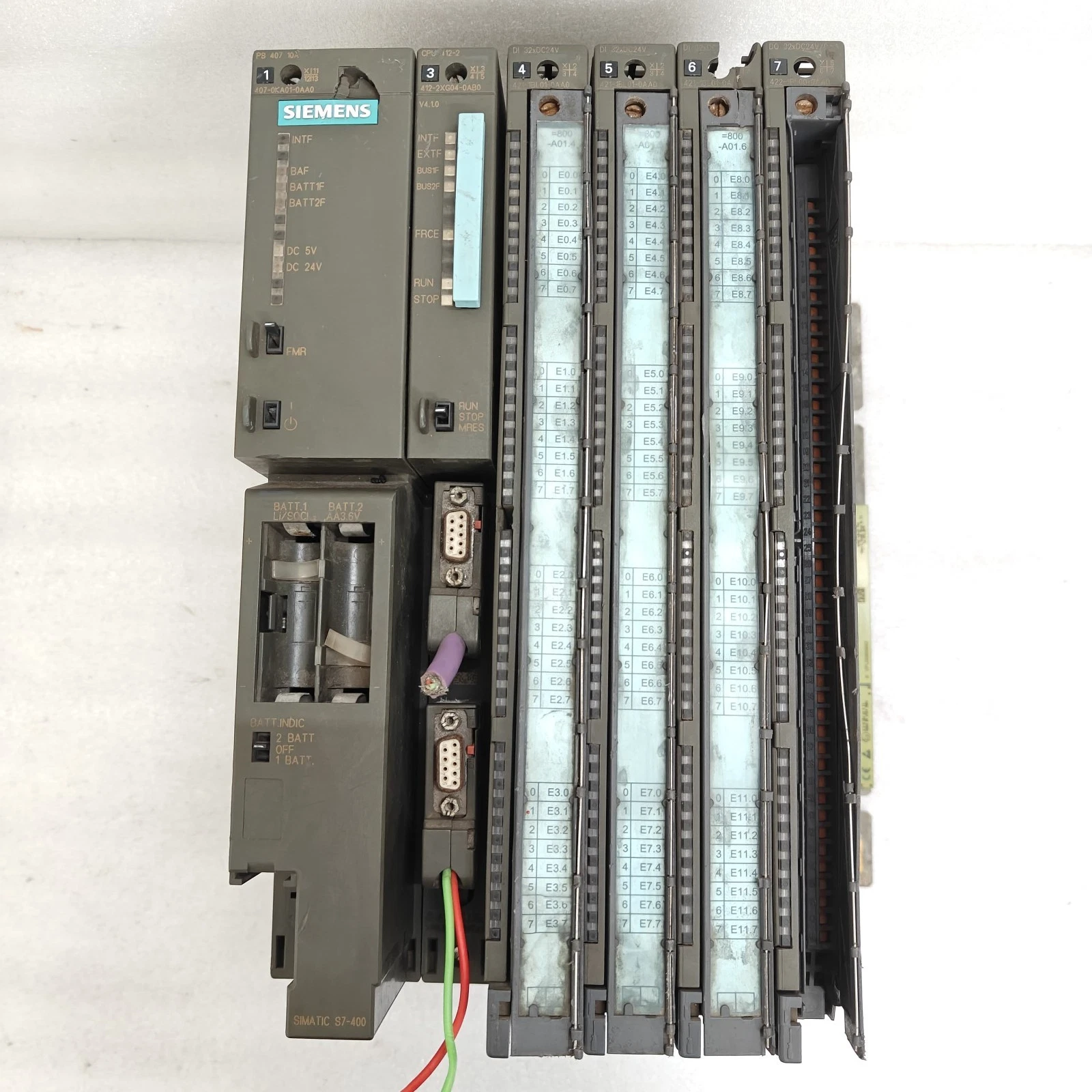 SIEMENS 6ES7412-2XG04-0AB0 S7/400 FULL PLC SEE DISCRIPTION - Image 8