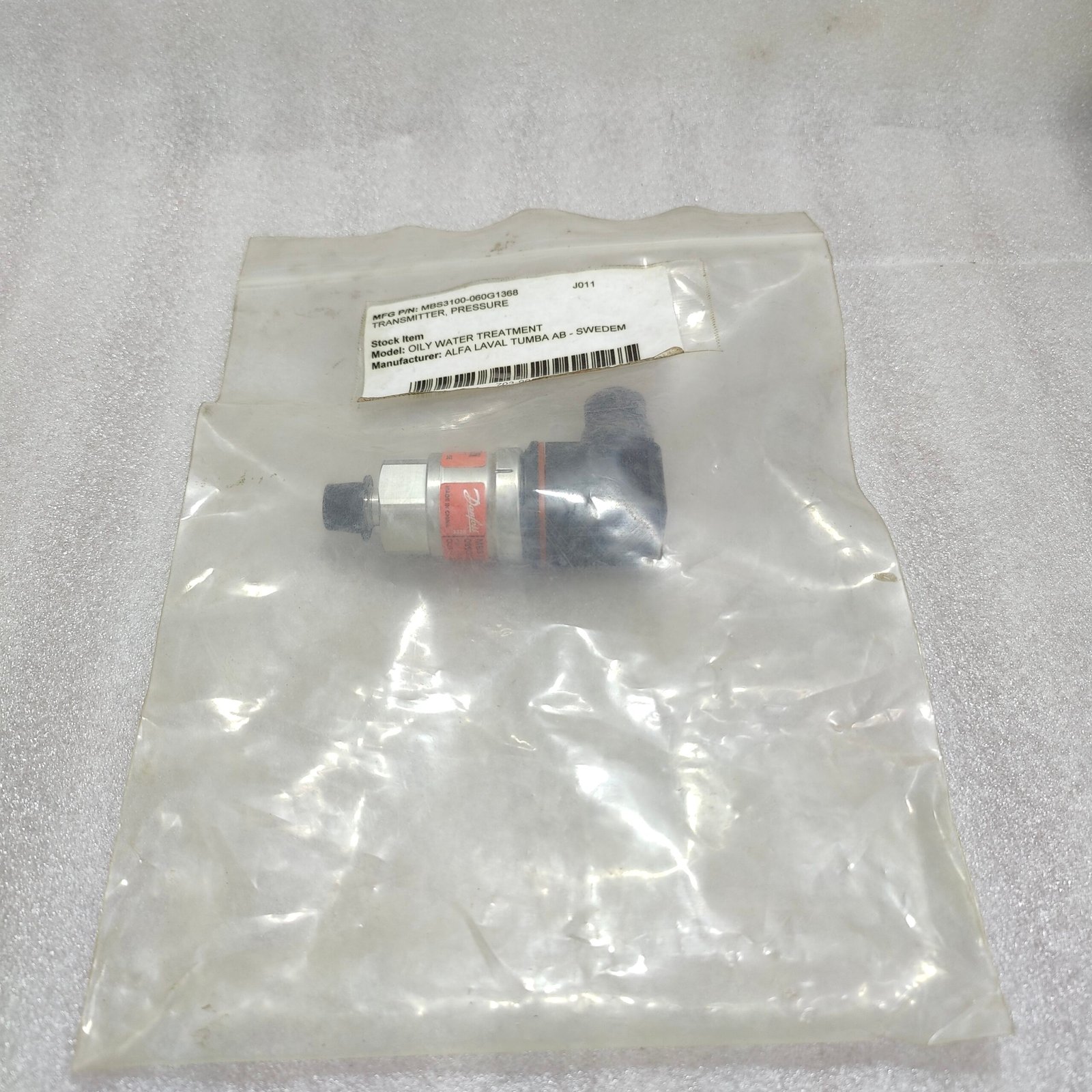 DANFOSS MBS3100 060G1368 PRESSURE TRANSMITTER MBS3100-060G1368