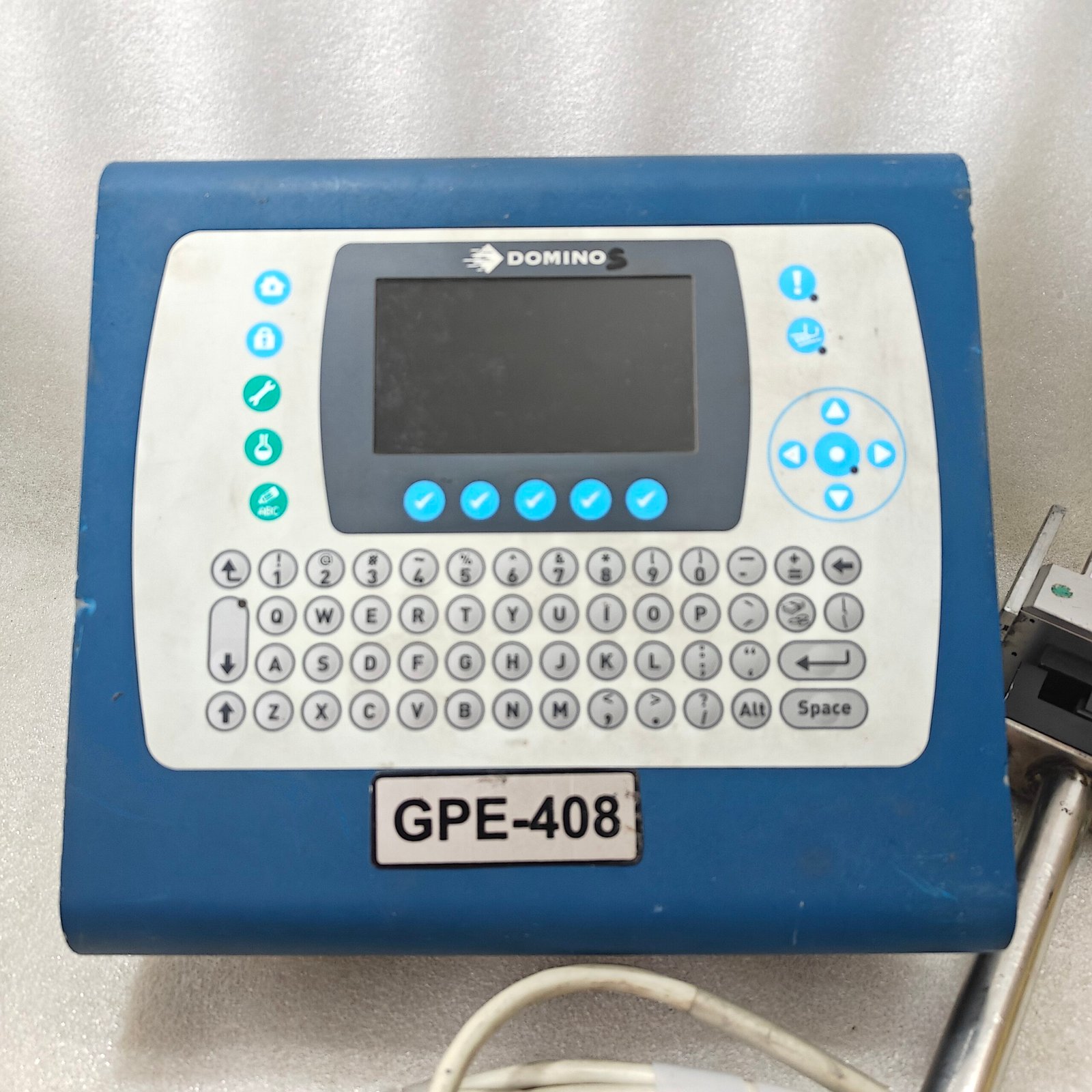 DOMINO G230I THERMAL INKJET PRINTER CONTROLLER 90-250VAC WITH M-HAG4001 CABLE - Image 2