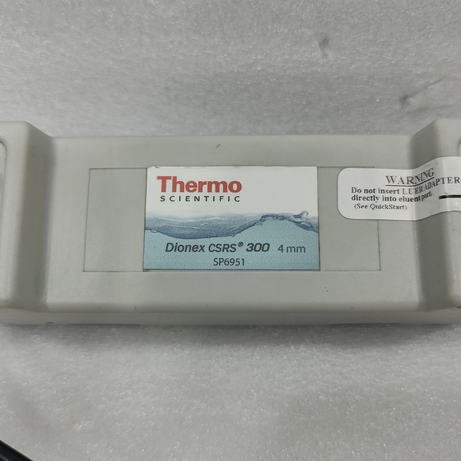 Thermo Scientific Dionex CSRS 300 4mm Self-Regenerating Suppressor SP6951 - Image 2