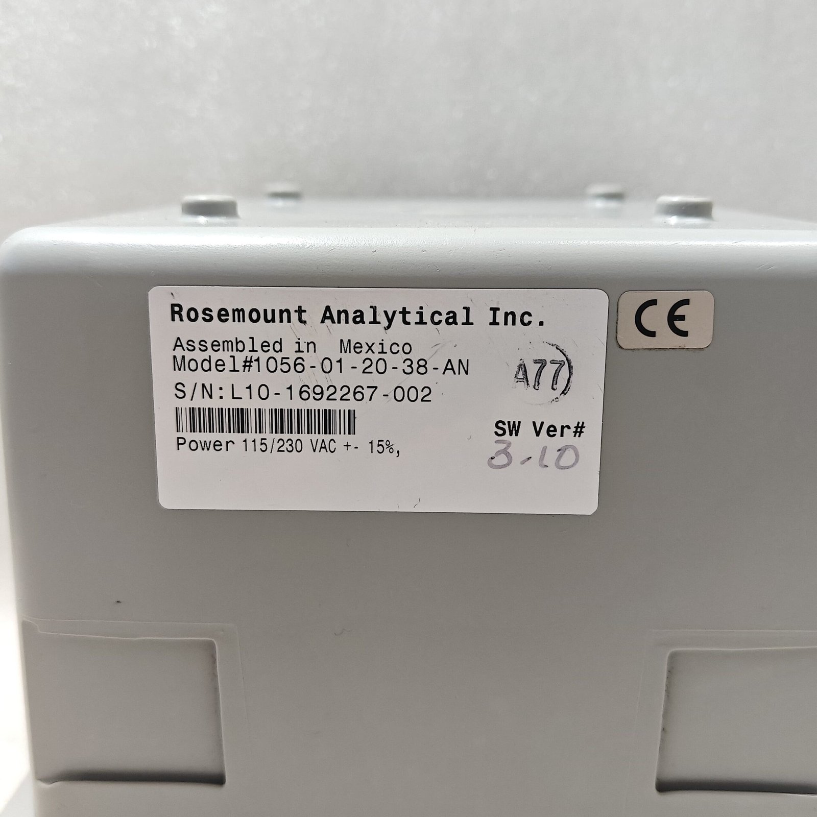 ROSEMOUNT 1056-01-20-38-AN DUAL INPUT INTELLIGENT ANALYZER SW 3.10 - Image 5