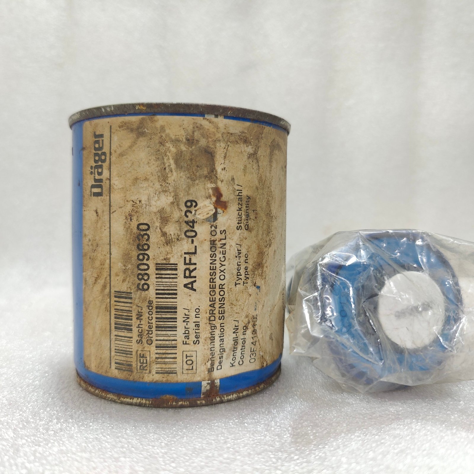 DRAGER 6809630 O2 LS ELECTROCHEMICAL OXYGEN SENSOR - Image 4