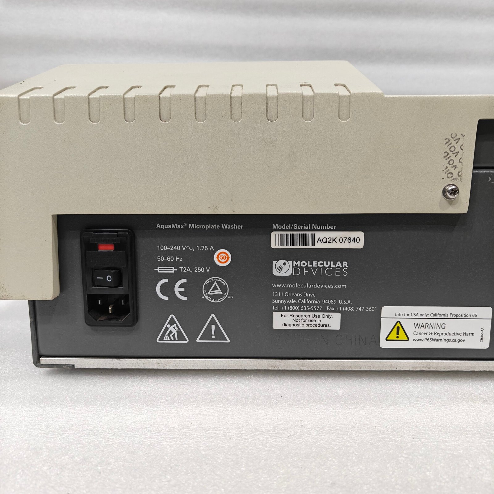 MOLECULAR DEVICES AQUAMAX 2000 AQUAMAX MICROPLATE WASHER TESTED WORKING - Image 7
