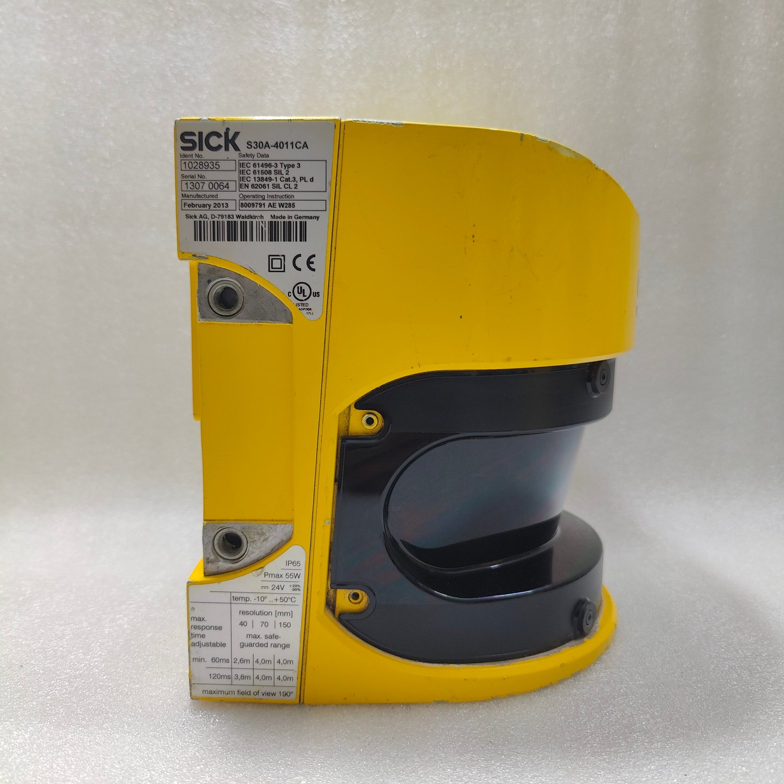SICK S30A-4011CA/1028935 SAFETY LASER SCANNER INDUSTRIAL SAFETY - Image 4