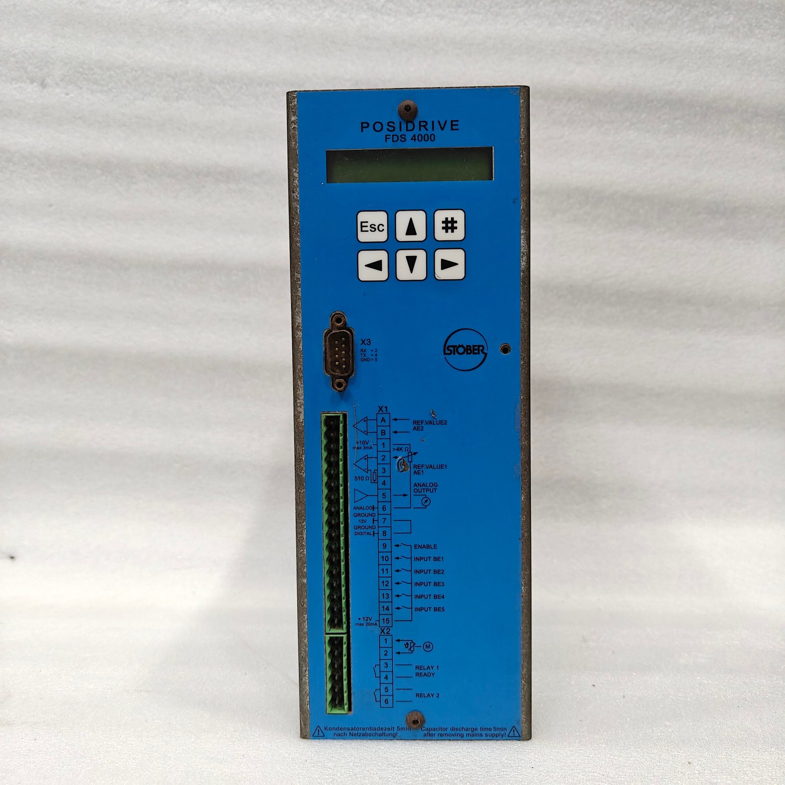 STOBER POSIDRIVE FDS-4040/BLP 4.0kVA 400V AC Servo Drive 2.2kW 2.9HP - Image 2