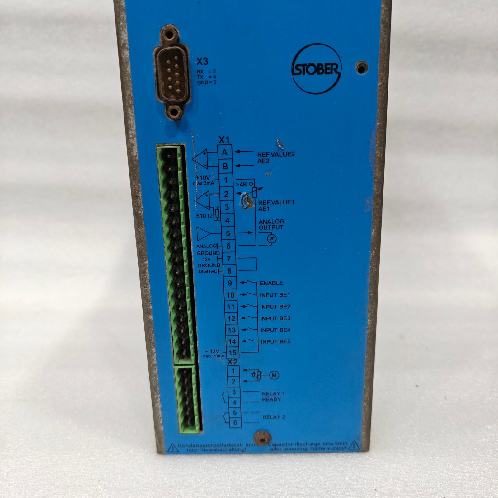 STOBER POSIDRIVE FDS-4040/BLP 4.0kVA 400V AC Servo Drive 2.2kW 2.9HP - Image 4