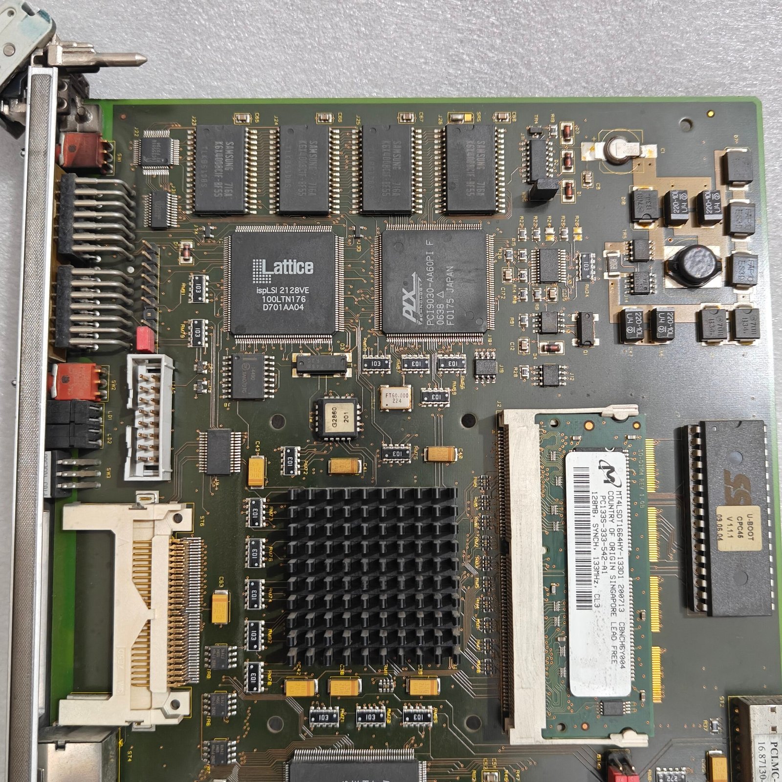 MicroSys PCI.MC-45 PCB Card 16.87130-0003 CONTROL CARD RS422 ETHERNET X2 - Image 5
