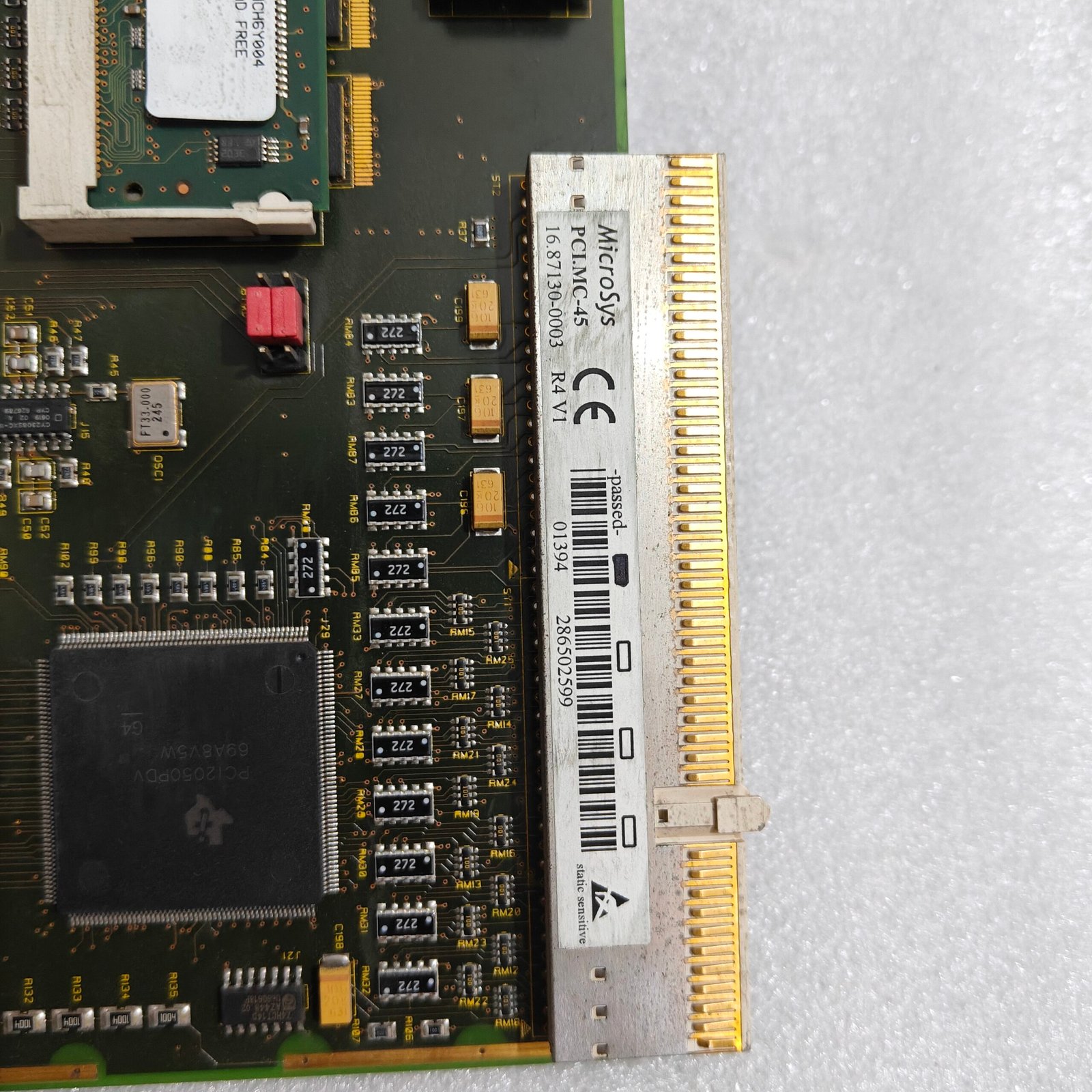 MicroSys PCI.MC-45 PCB Card 16.87130-0003 CONTROL CARD RS422 ETHERNET X2 - Image 8