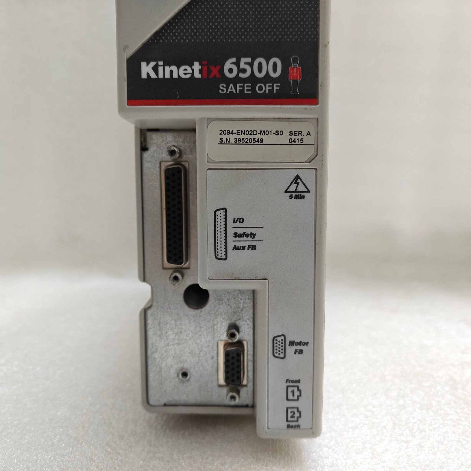 ALLEN BRADLEY 2094-EN20D-M01-S0/A KINETIX 6500 W/ 2094-BMP5-M/A COMBO - Image 4
