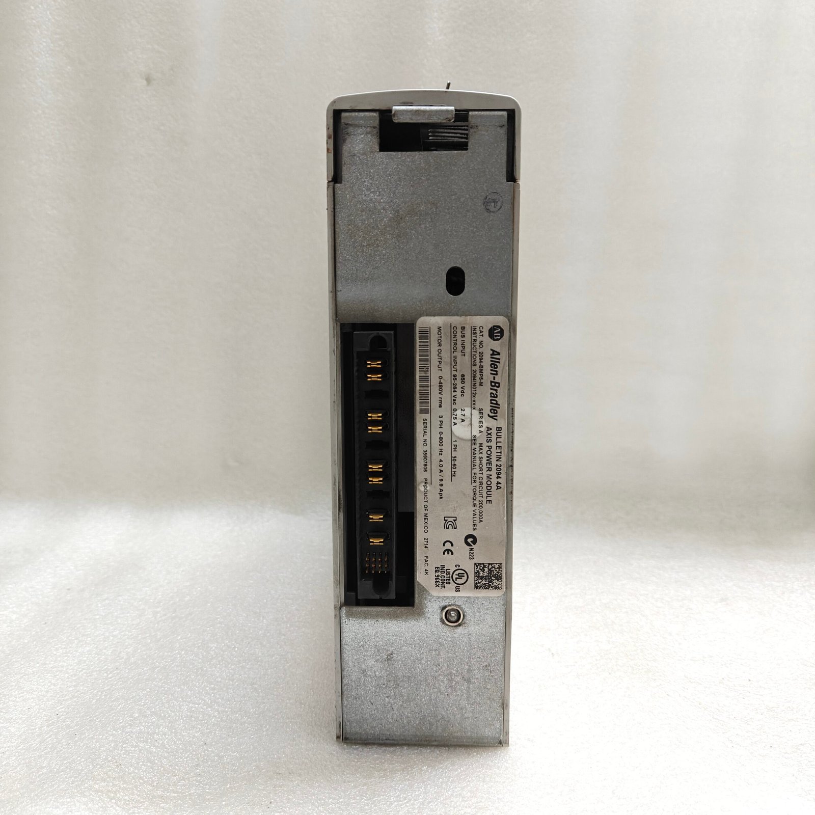 ALLEN BRADLEY 2094-EN20D-M01-S0/A KINETIX 6500 W/ 2094-BMP5-M/A COMBO - Image 13