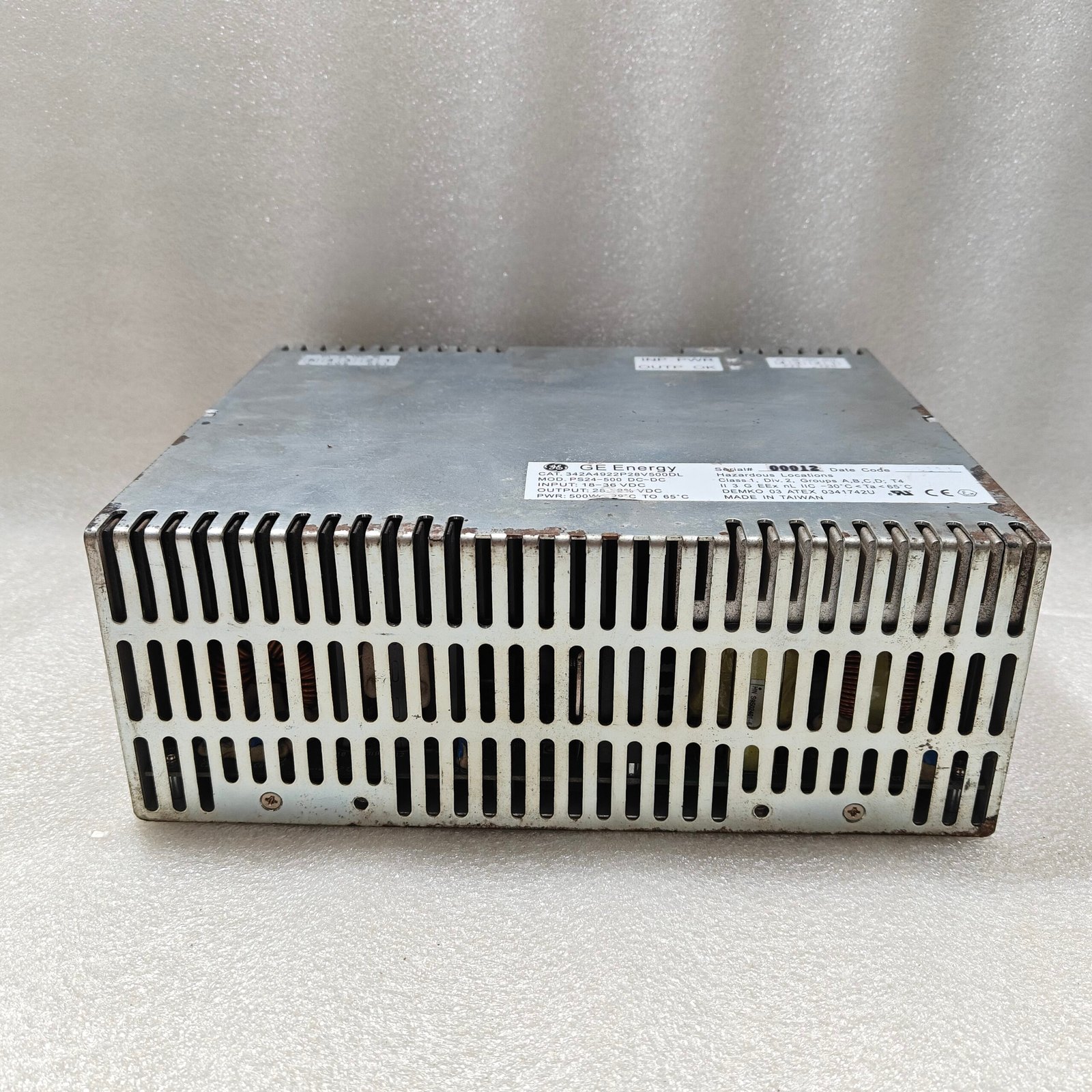 GE ENERGY PS24-500 342A4922P28V500DL SWITCHING POWER SUPPLY - Image 4