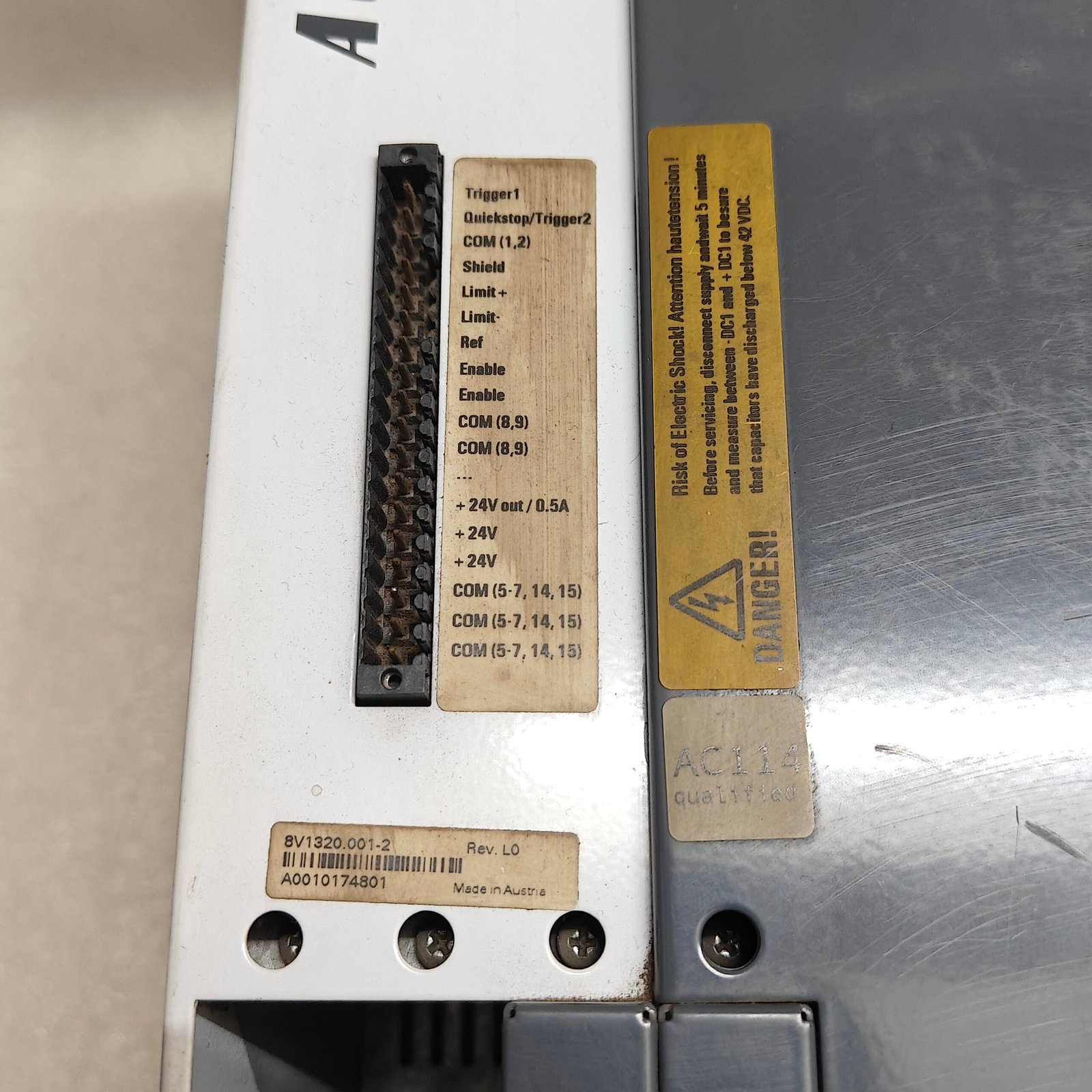 B&R 8V1320.001-2 ACOPOS 1320 SERVO DRIVE TESTED WORKING - Image 10
