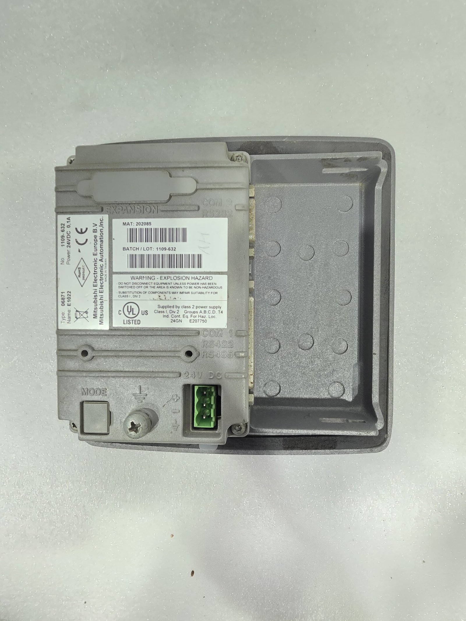 Mitsubishi Beijer E1022 HMI Operator Panel Type 06871 24VDC - Image 8