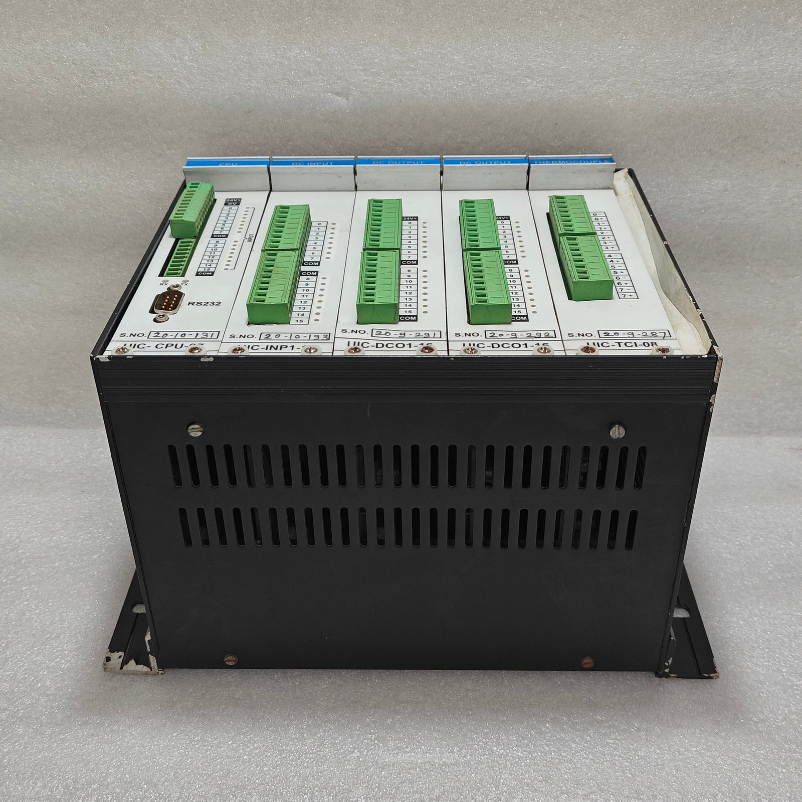 ULTRA UIC PLC SYSTEM: UIC-CPU-07, UIC-INP1-16, UIC-DCO1-16 (Qty 2), UIC-TCI-08 - Image 5