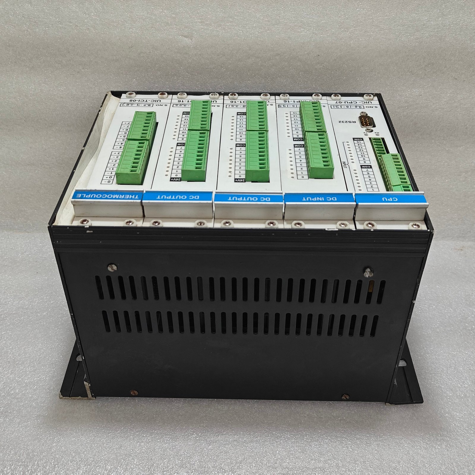ULTRA UIC PLC SYSTEM: UIC-CPU-07, UIC-INP1-16, UIC-DCO1-16 (Qty 2), UIC-TCI-08 - Image 6