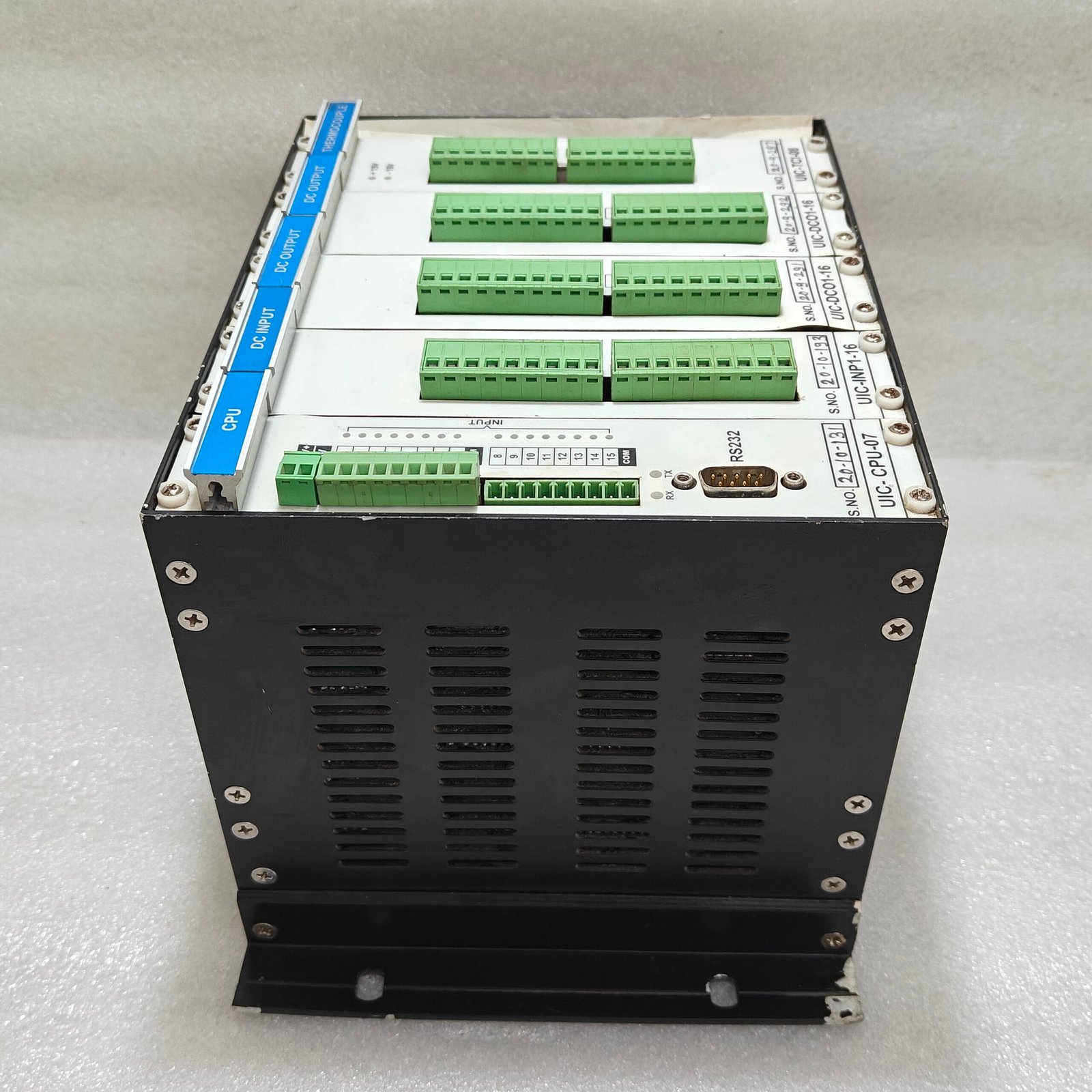 ULTRA UIC PLC SYSTEM: UIC-CPU-07, UIC-INP1-16, UIC-DCO1-16 (Qty 2), UIC-TCI-08 - Image 8