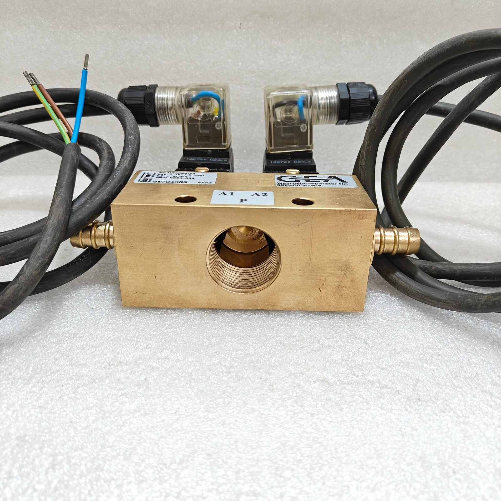 GEA WESTFALIA SEPARATOR 0018-6654-000 SOLENOID VALVE ASSY OSD SEPRATOR 0.2-16BAR - Image 10