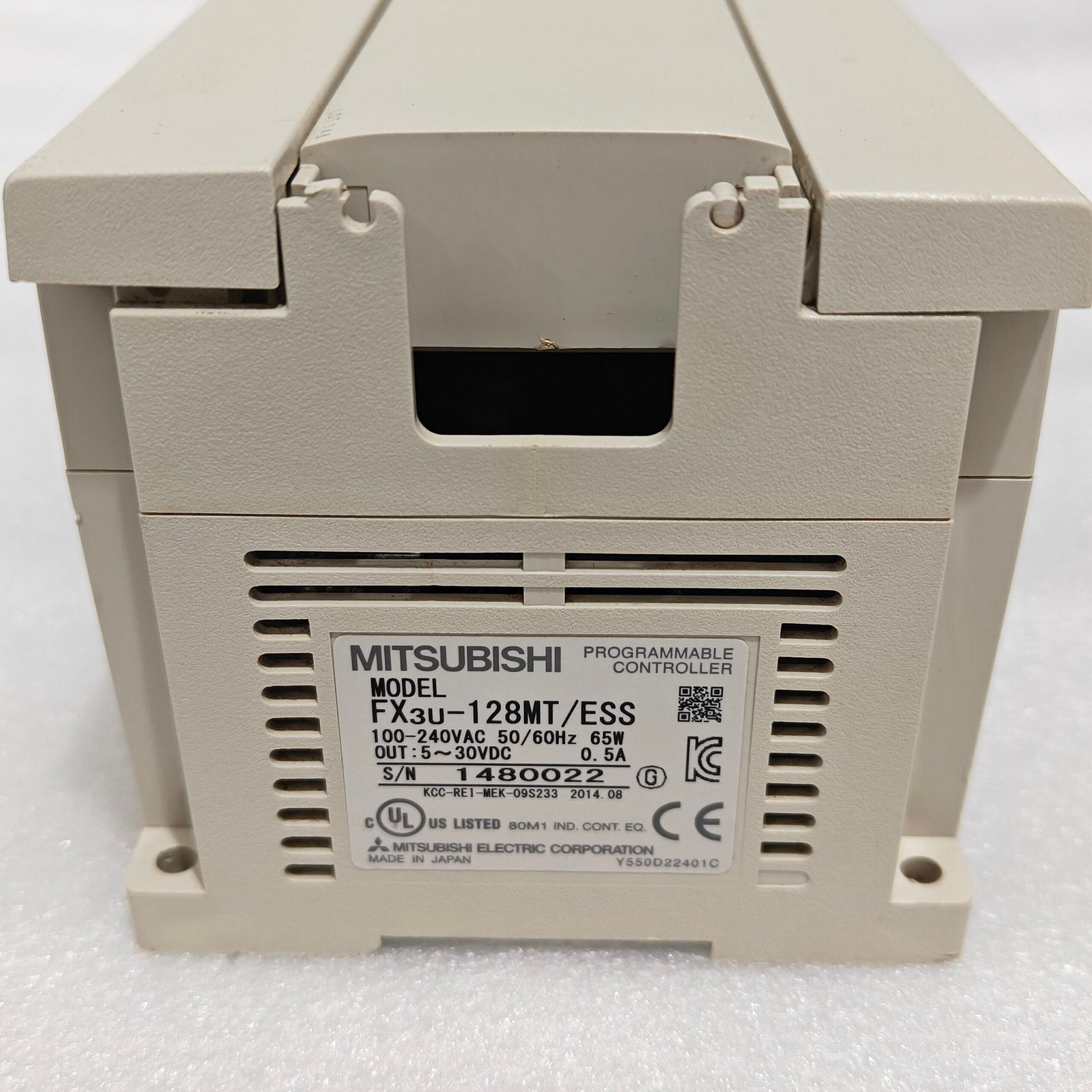 MITSUBISHI FX3U-128MT/ESS PROGRAMMABLE CONTROLLER WITH DISPLAY 100-240VAC - Image 7