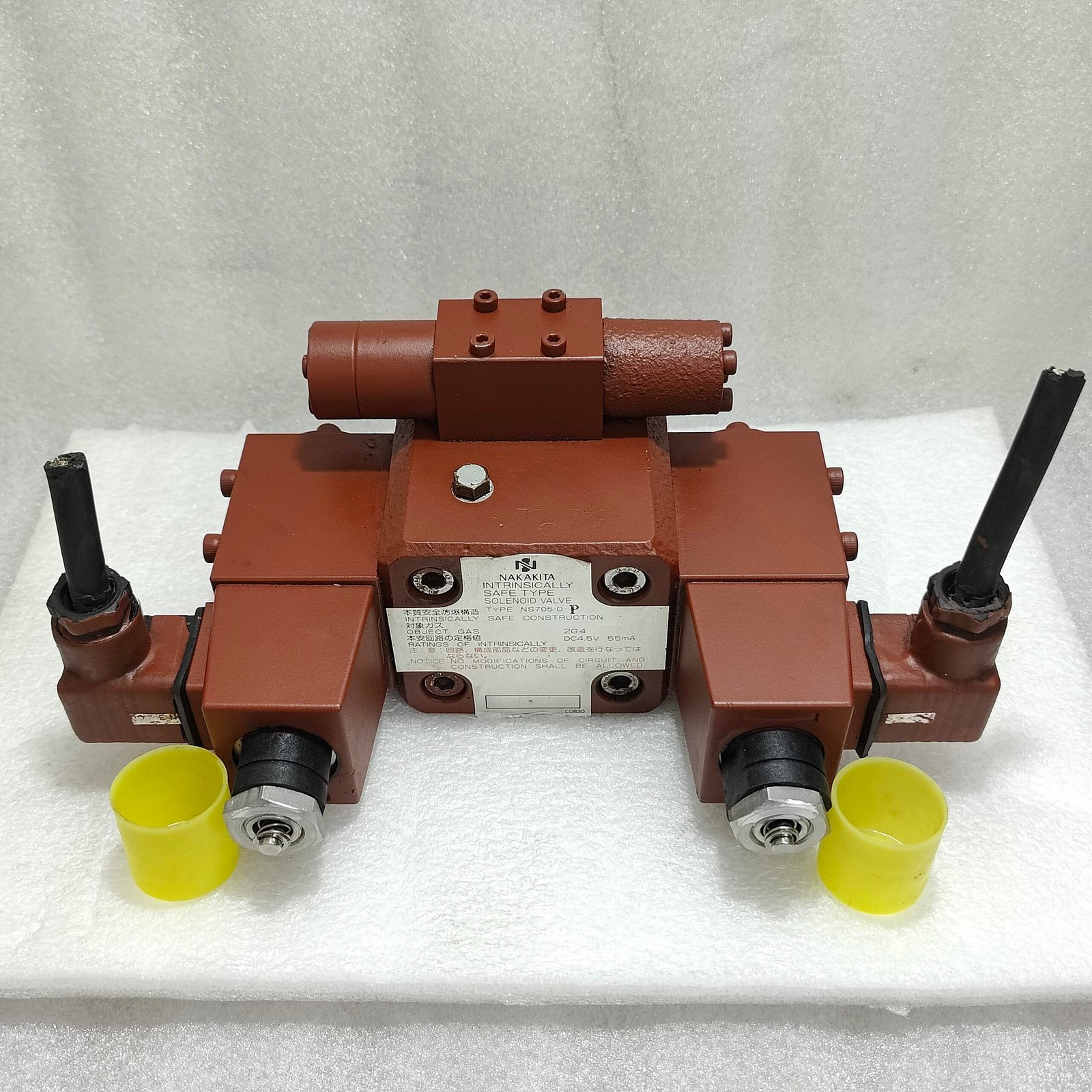 NAKAKITA NS705-D P INTRINSICALLY SAFE TYPE SOLENOID VALVE 2G4 DC4 5V 55mA - Image 4