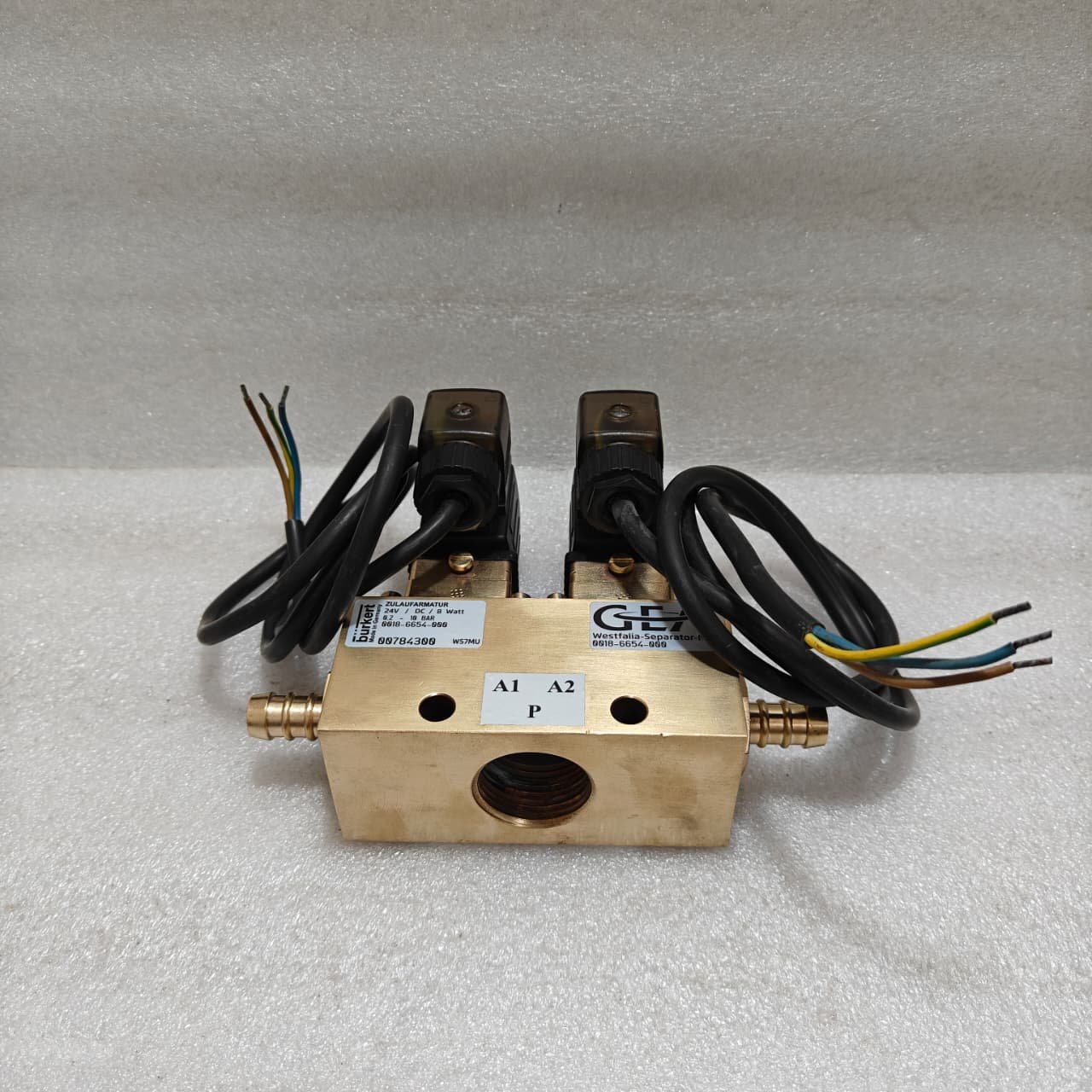 GEA WESTFALIA SEPARATOR 0018-6654-000 SOLENOID VALVE ASSY OSD SEPRATOR 0.2-10BAR - Image 10